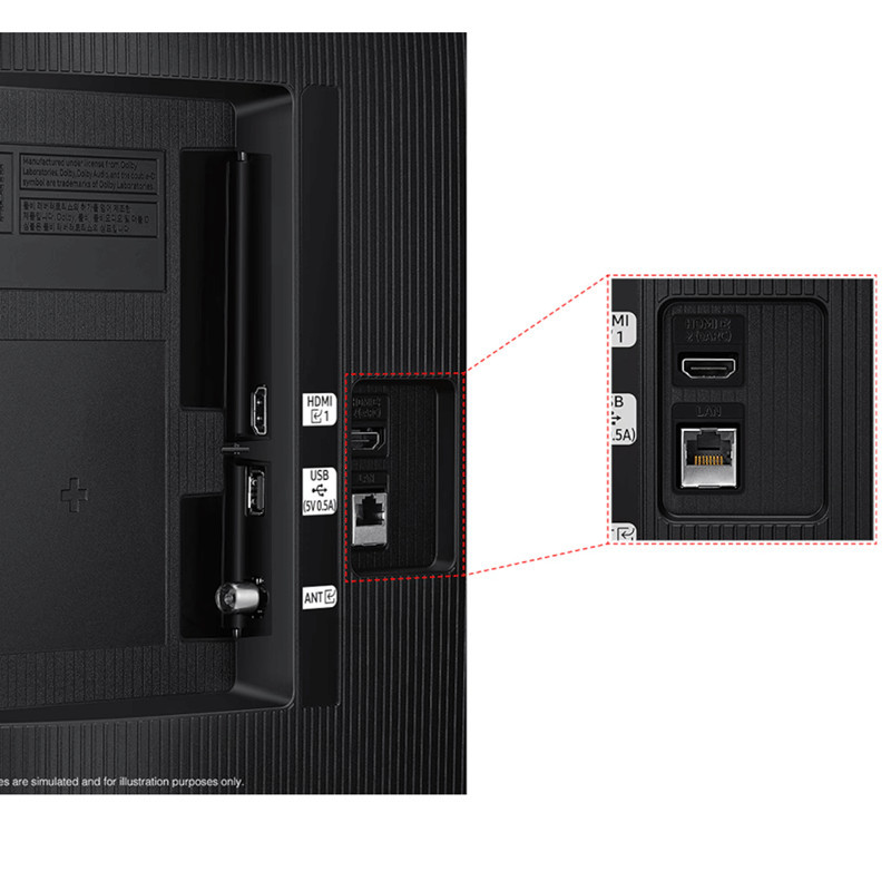 Tv Samsung  UA32H5000F 32" HD Smart Tv Noir en Tunisie