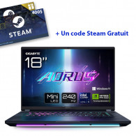 Pc Portable Gamer Gigabyte Aorus Master 16 AM6H BYH Ultra 9 32Go 2To SSD Windows 11 Pro en Tunisie