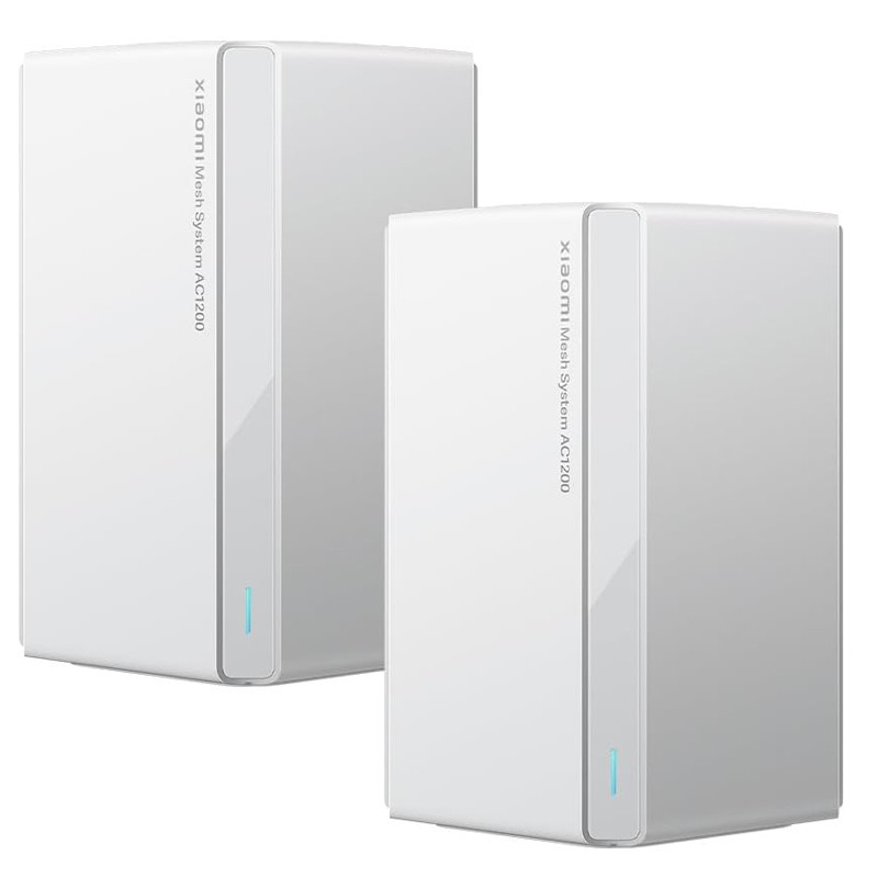 Routeur Xiaomi Mesh System AC1200 EU pack 2 Blanc En Tunisie