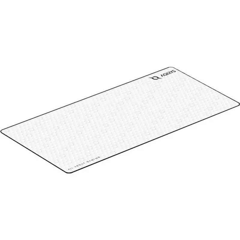 Tapis Souris Gamer Aqirys Webb Extra large Blanc En Tunisie
