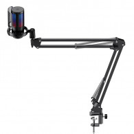 Microphone Gamer Havit GK50 Pro RGB avec Support Noir En Tunisie