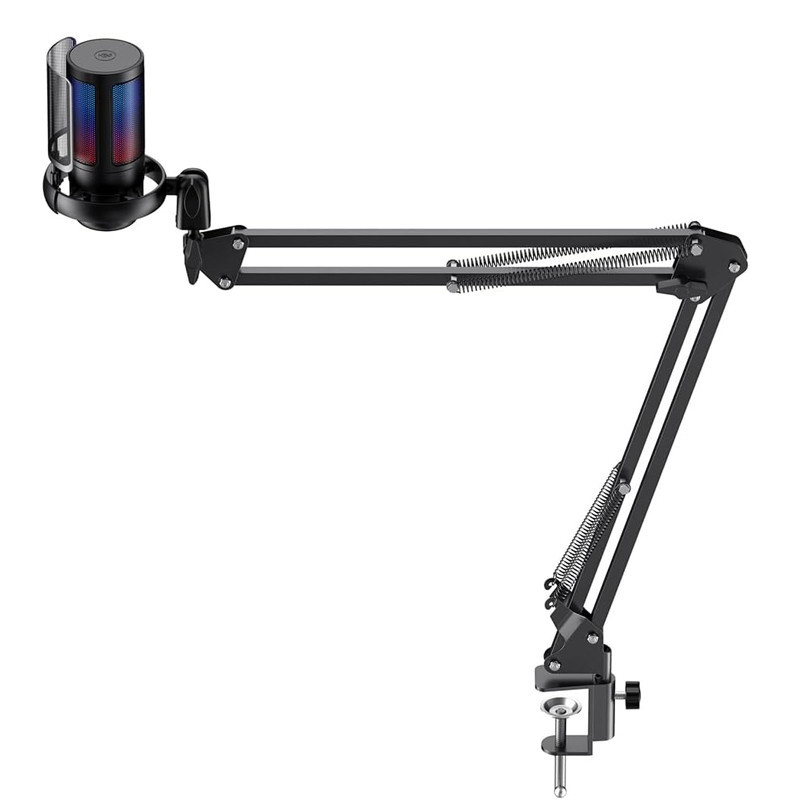 Microphone Gamer Havit GK50 Pro RGB avec Support Noir En Tunisie