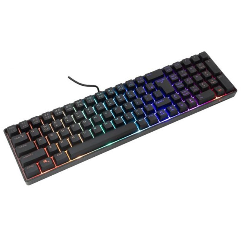 Clavier Gamer White Shark GLADIUS RGB Noir en Tunisie