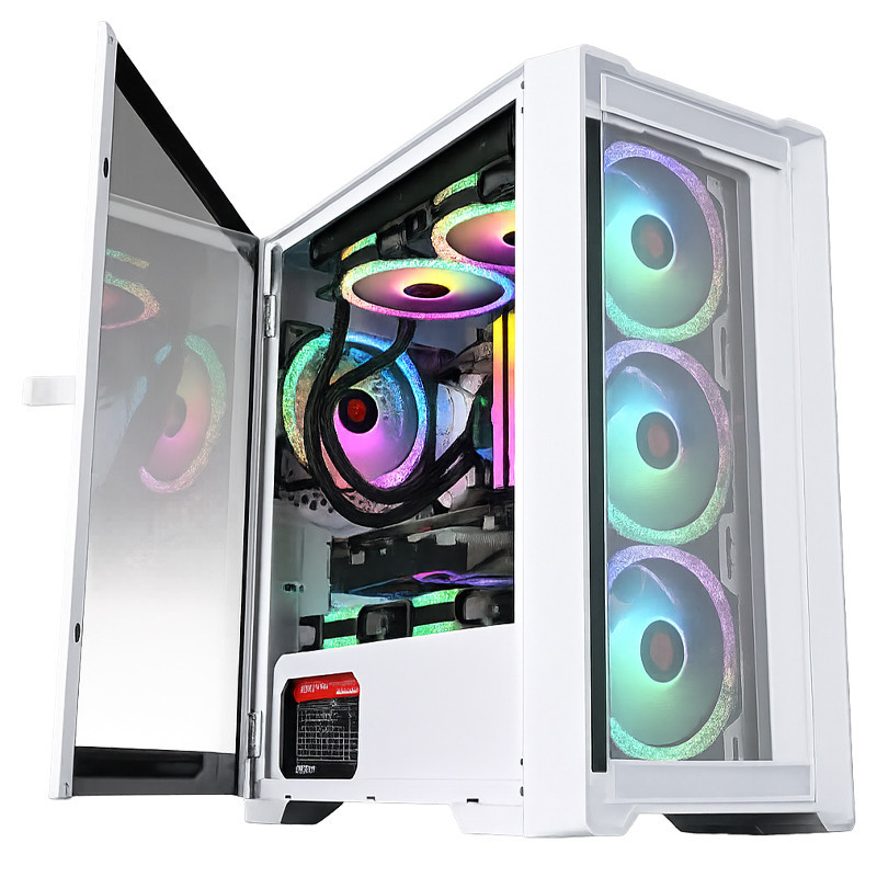 Boitier WJCOOLMAN M2-DT/WH M-ATX Blanc en Tunisie