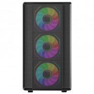 Boitier Gaming Power Train N1 M-ATX RGB Noir en Tunisie