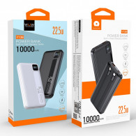 Power Bank WUW Y139 10000 mAh Noir en Tunisie