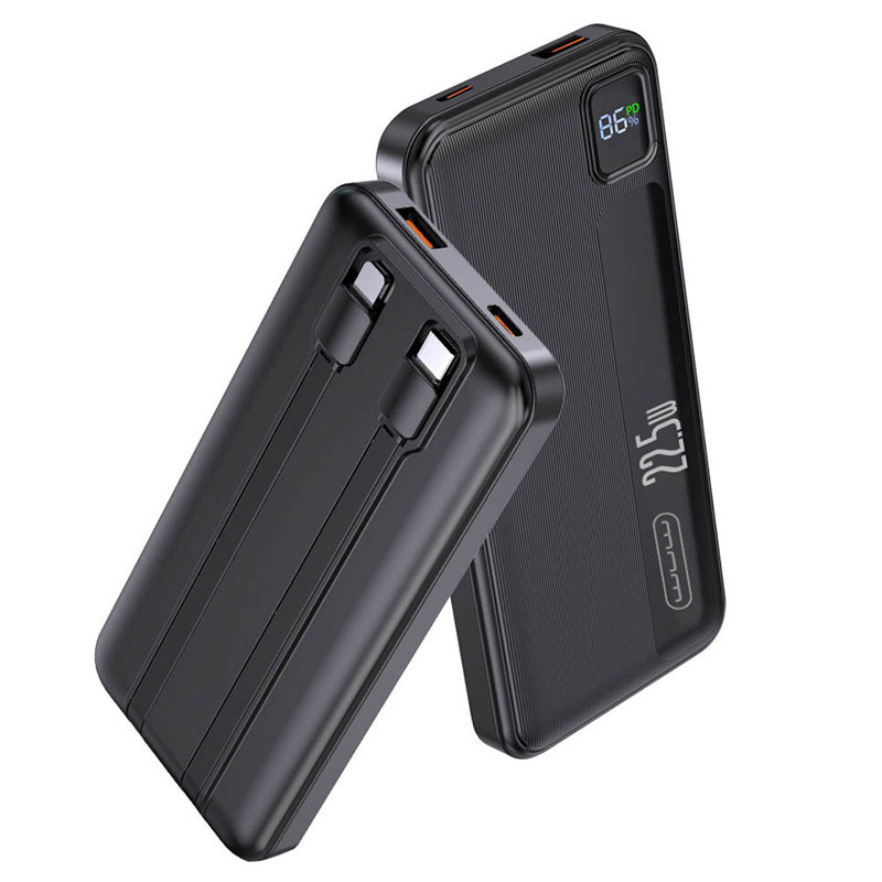 Power Bank WUW Y139 10000 mAh Noir en Tunisie