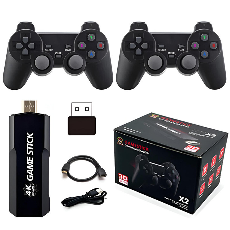 Console De Jeux Game Stick New Édition 3D Noir en Tunisie