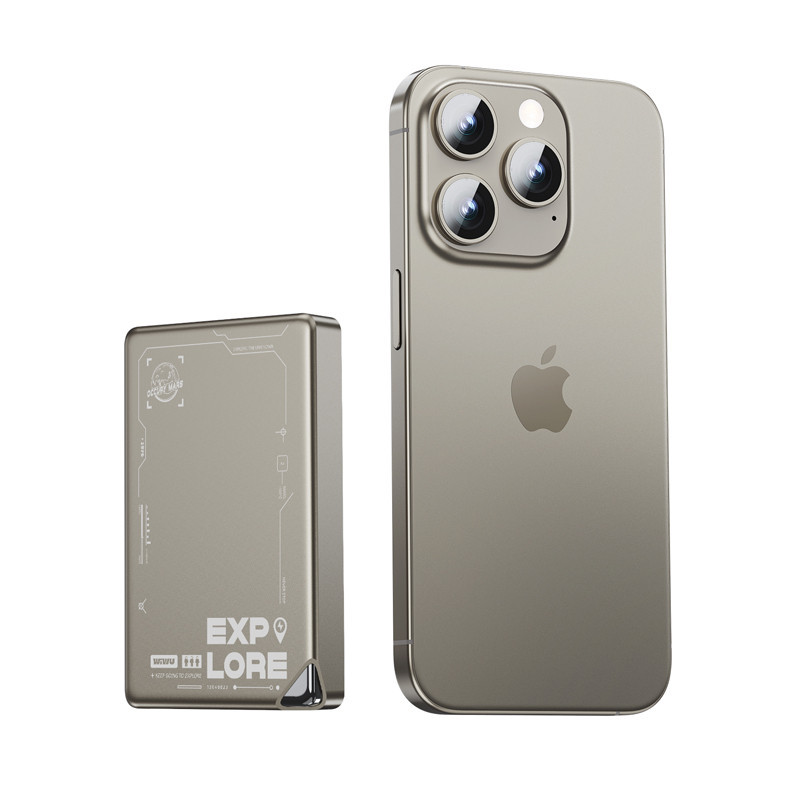 Power Bank WIWU Elite PO20 10000 mAh Titanium En Tunisie