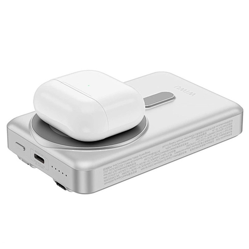 Power Bank WIWU Elite PO56 10000 mAh Blanc En Tunisie