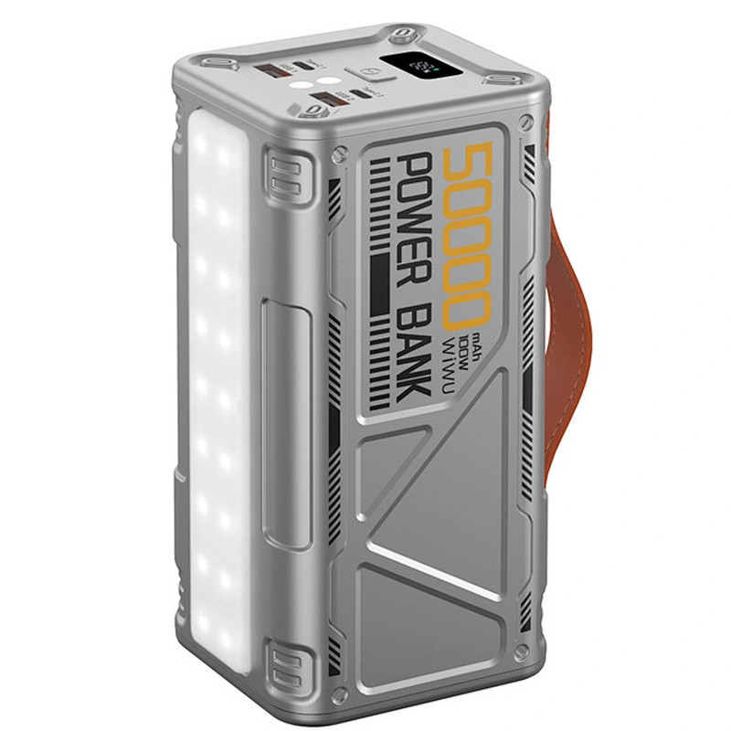 Power Bank WIWU Elite PO29 50000 mAh Silver En Tunisie