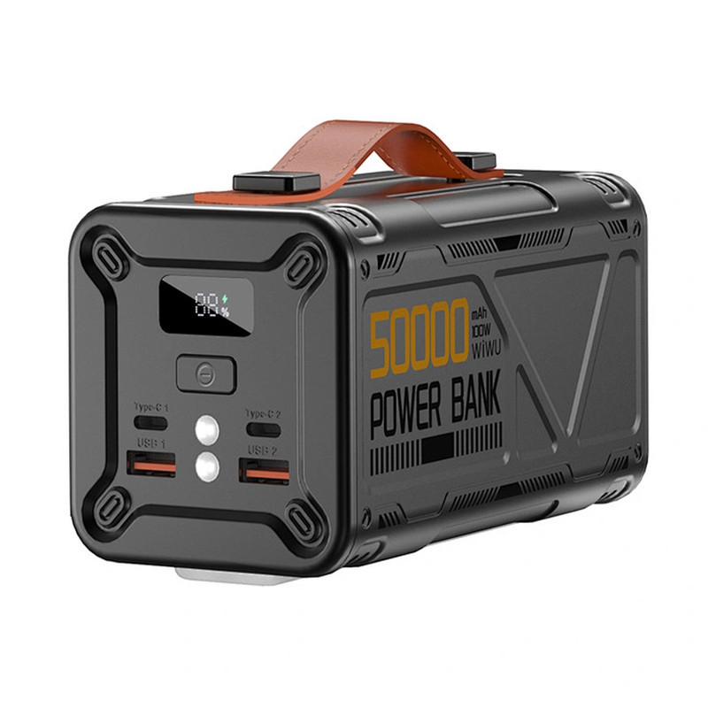 Power Bank  WIWU Elite PO29 50000 mAh Noir En Tunisie