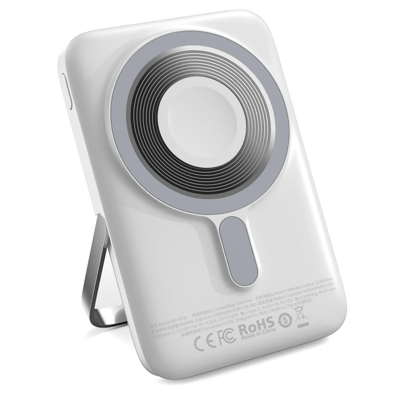 Power Bank WIWU Elite PO18 10000 mAh Blanc En Tunisie