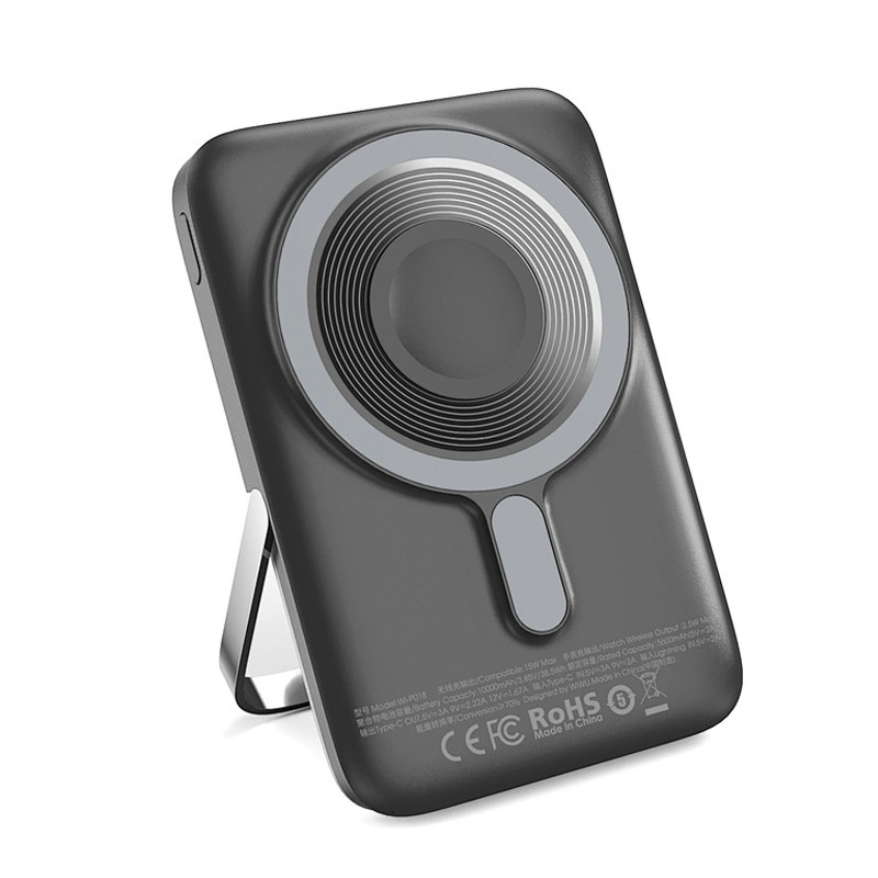 Power Bank WIWU Elite PO18 10000 mAh Noir En Tunisie