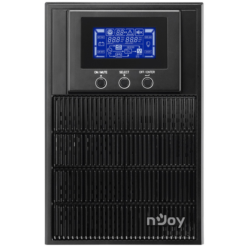 Onduleur On-Line Njoy Aten PRO 1000VA Noir en Tunisie