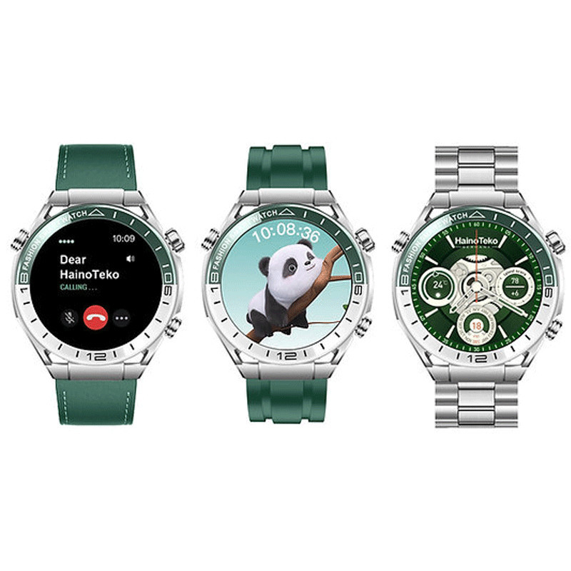 Montre Connectée Haino Teko RW-67 Silver + 2 Ceinture en Tunisie