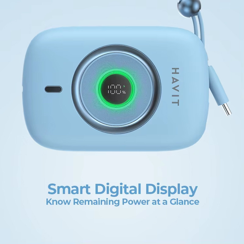Power Bank Havit PB5214 10000 mAh Bleu