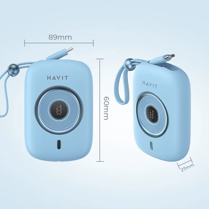 Power Bank Havit PB5214 10000 mAh Bleu