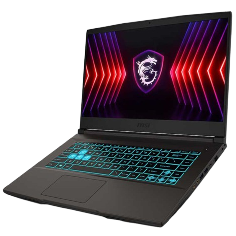 Pc Portable Gamer MSI Thin 15 B13UCX i7 13Gén 8Go 512Go SSD en Tunisie