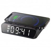 Station De Charge Sans Fil Avec Reveil d'alarme Havit W3031 Noir