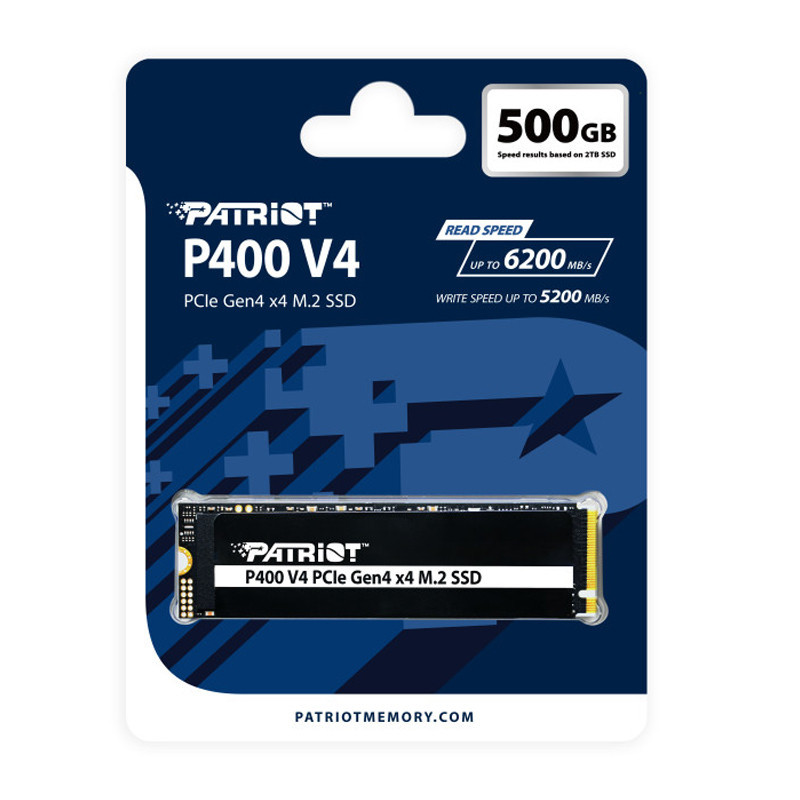 Disque Dur SSD Interne Patriot P400V4 500Go M.2 PCIe