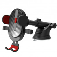 Support Voiture Pour Smartphone 360° Rouge