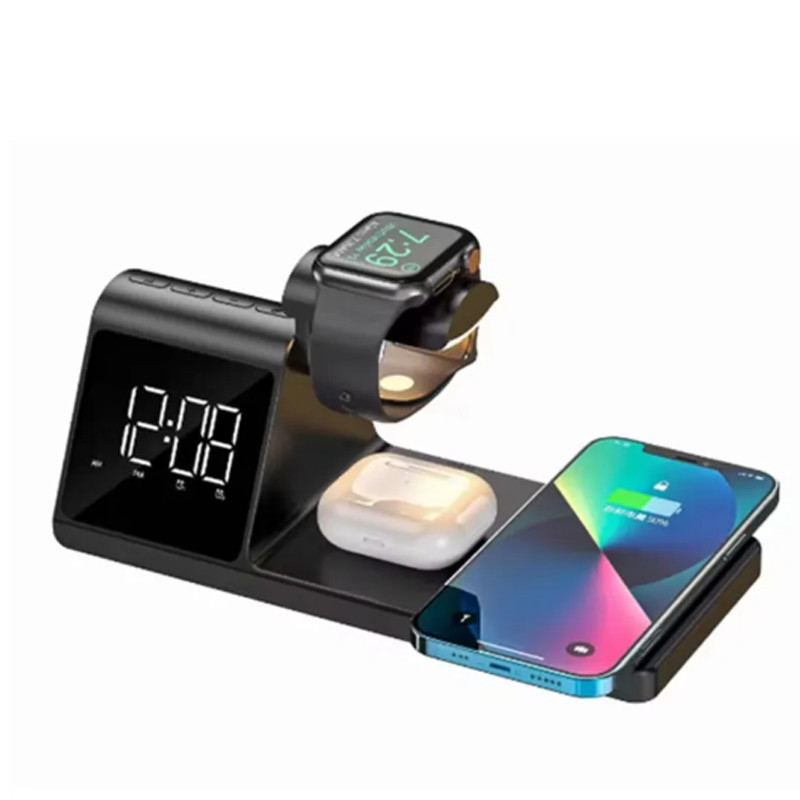Station De Charge Sans Fil 3En1 Havit W3042 Noir