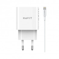 Chargeur Havit ST914 Type C Vers Lightning 20W Blanc en Tunisie