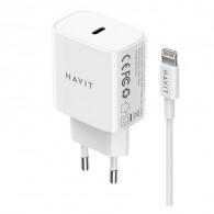 Chargeur Havit ST914 Type C Vers Lightning 20W Blanc en Tunisie