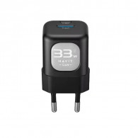 Tête Chargeur Havit HV-UC230 Charge Rapide Type C  USB Noir en Tunisie