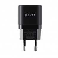 Tête Chargeur Havit HV-UC30  Double USB Type-C et USB Type-A Noir en Tunisie