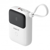 Power Bank Havit PB5215 10000 mAh Blanc en Tunisie