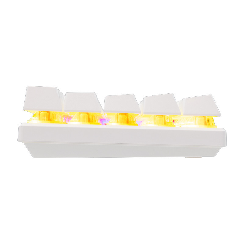 Clavier Gamer Baracuda BGK-03211 Dolphin Red Switch Blanc en Tunisie