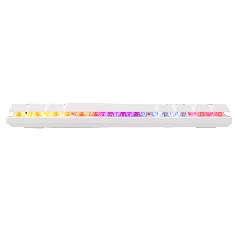Clavier Gamer Baracuda Dolphin Blue Switch Blanc