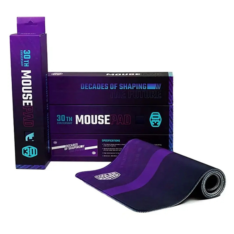 Tapis Souris Gamer Cooler Master MP80 30E Anniversaire Violet en Tunisie