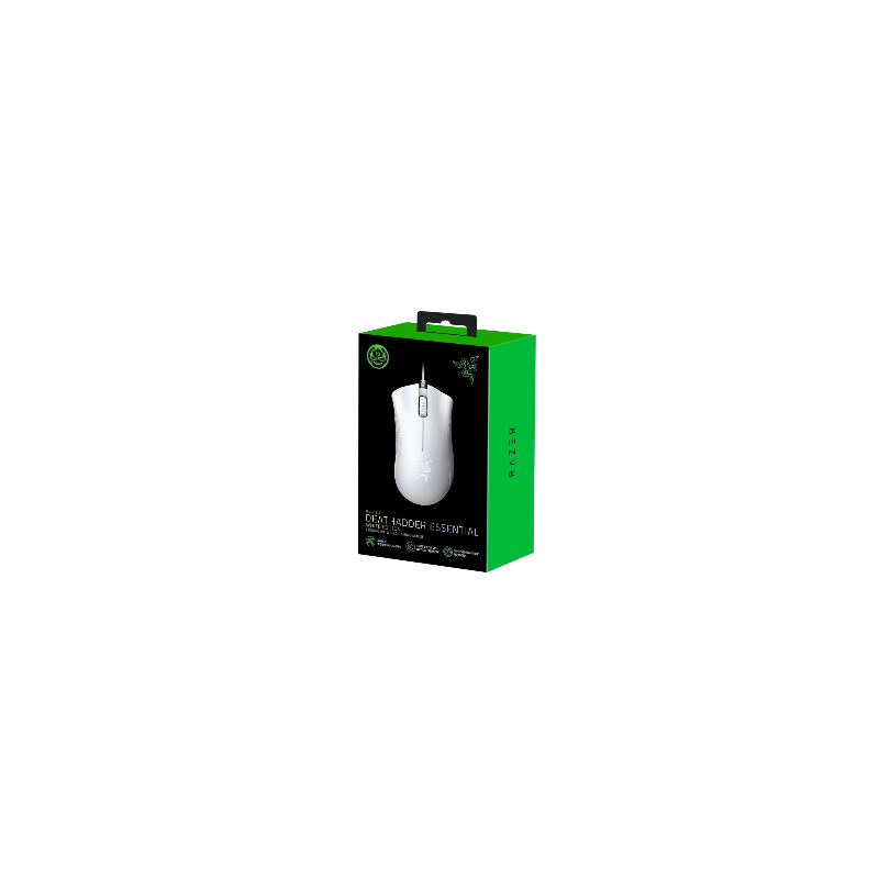 Souris Gamer Filaire Razer Deathadder Essential Blanc En Tunisie