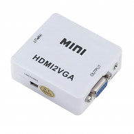 Convertisseur TREQA HDMI Vers VGA Blanc