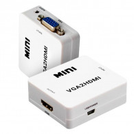 Convertisseur TREQA VGA Vers HDMI Blanc En Tunisie