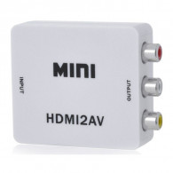 Convertisseur TREQA HDMI Vers RCA Blanc En Tunisie Convertisseur TREQA HDMI Vers RCA Blanc En Tunisie