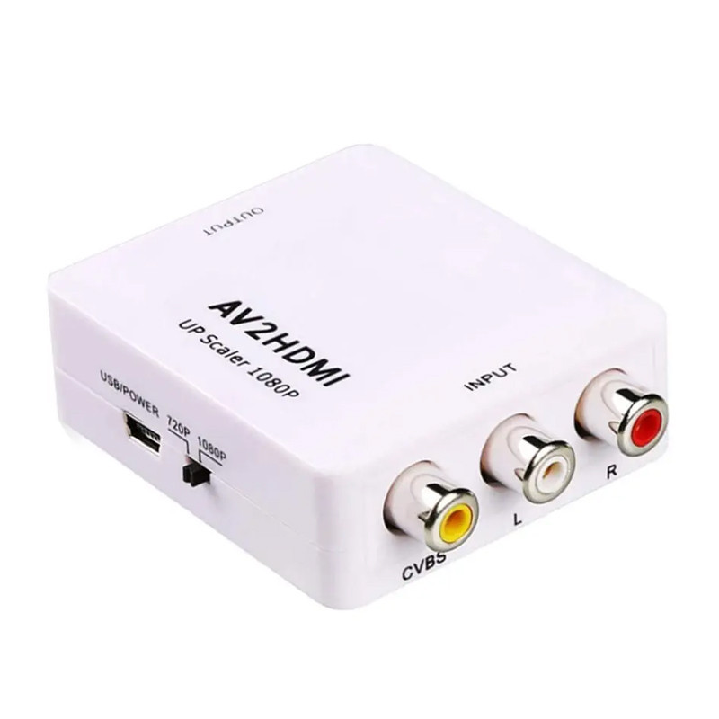 Convertisseur TREQA RCA Vers HDMI Blanc En Tunisie