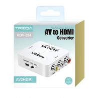 Convertisseur TREQA RCA Vers HDMI Blanc En Tunisie