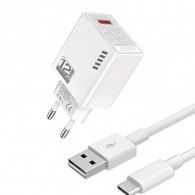 Chargeur Smartphone Kakub Type C Blanc en Tunisie