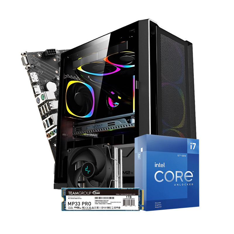 Pc de Bureau Gamer Max 702 i7 12Gén 64Go 1To SSD RTX 3060 en Tunisie