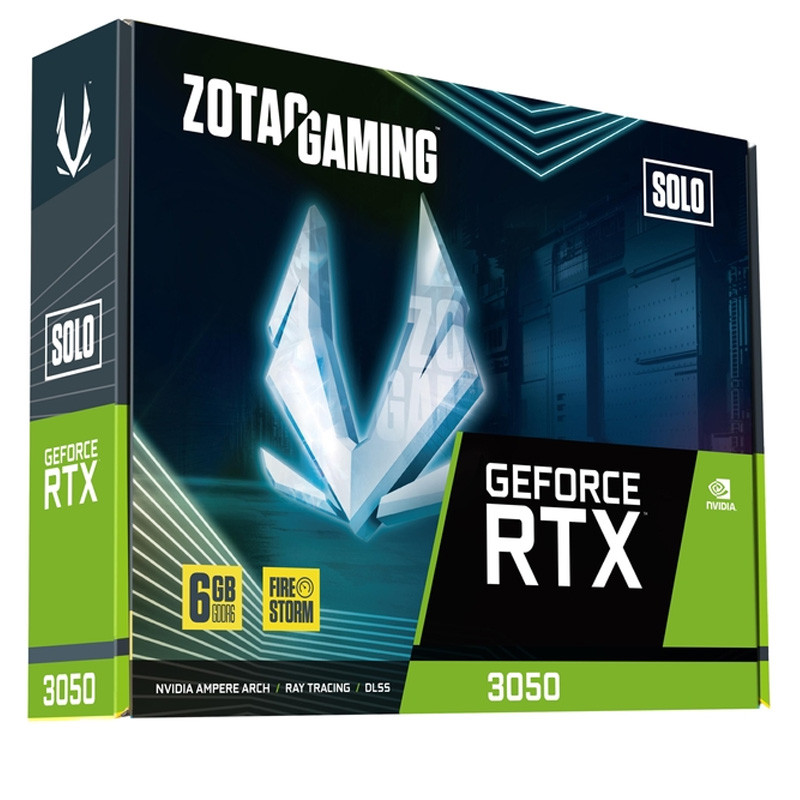 Carte Graphique ZOTAC Gaming GeForce RTX 3050 6Go GDDR6 Solo
