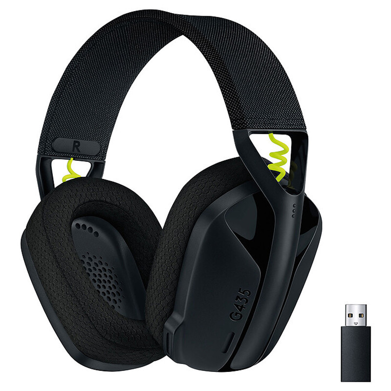 Micro Casque Gaming Logitech G435 Noir en Tunisie Micro Casque Gaming Logitech G435 Noir en Tunisie