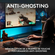 Clavier Gamer Filaire Logitech G413 Noir en Tunisie