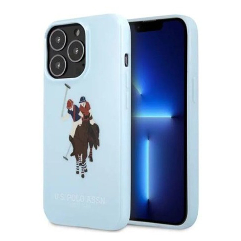 Etui US Polo Pour Iphone 13 Pro Max Bleu Ciel En Tunisie Etui US Polo Pour Iphone 13 Pro Max Bleu Ciel En Tunisie