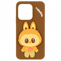 Coque Labubu pour Redmi Note 14 Marron en Tunisie