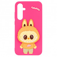 Coque Labubu pour Galaxy A35 Fuchsia en Tunisie