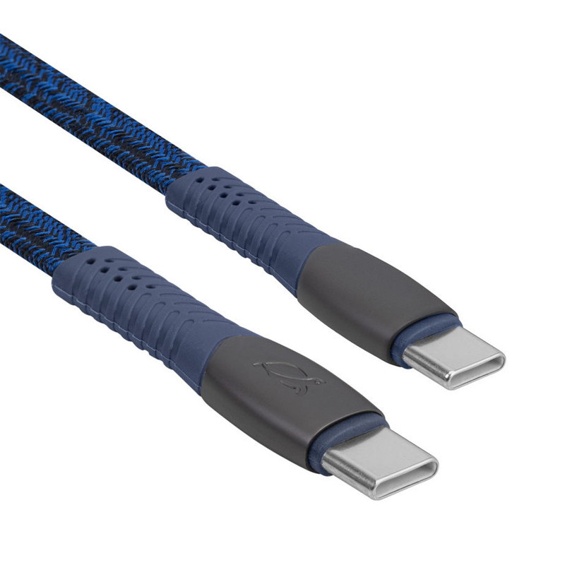 Câble Chargeur Rivacase PS6105B Type-C Bleu En Tunisie